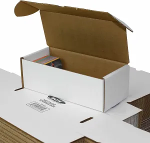 BCW 500 Count Card Storage Box 50 Pack - Collectible Trading Card Organizer