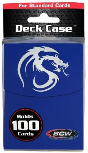 BCW Deck Case - Large - Blue