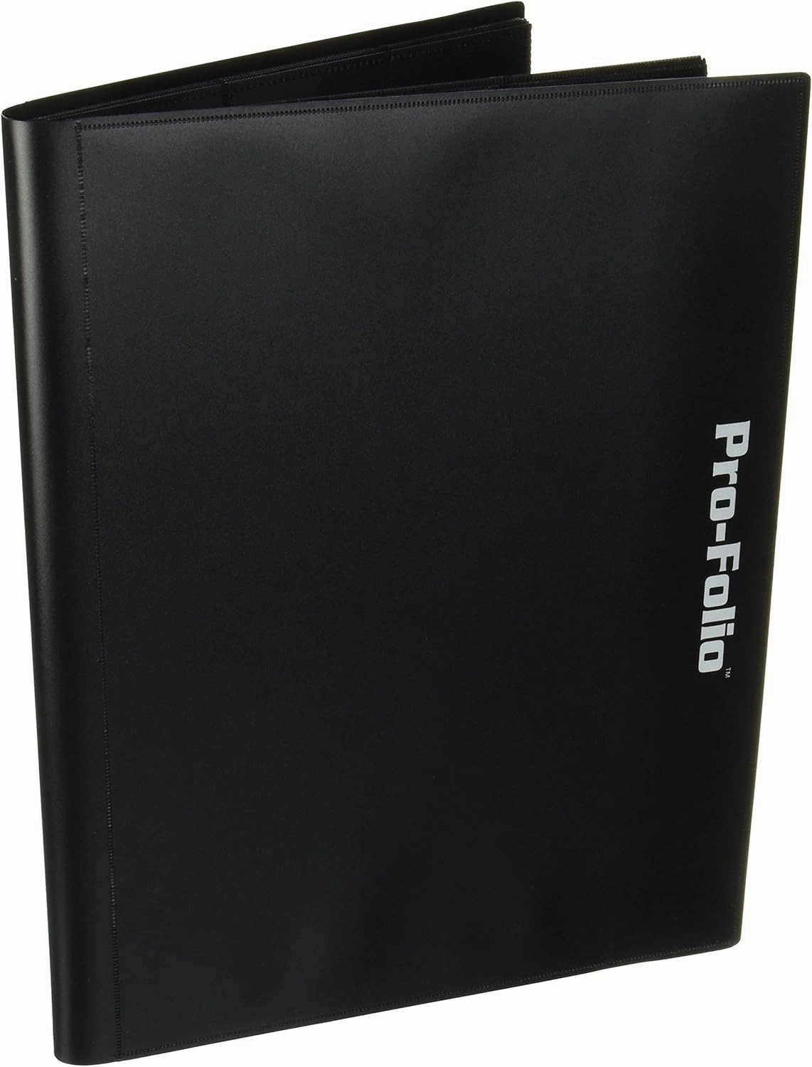 BCW Pro-Folio 9-Pocket Card Album - Black | Archival Safe, Side-Loading Trading Card Binder | Premium Collectible Storage Solution for Trading Cards, TCG, Sports Cards, and More - 360-Card Capacity