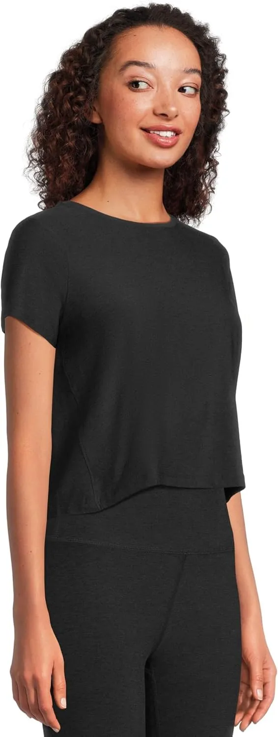 Beyond Yoga Women's Featherweight Supreme Cropped Tee