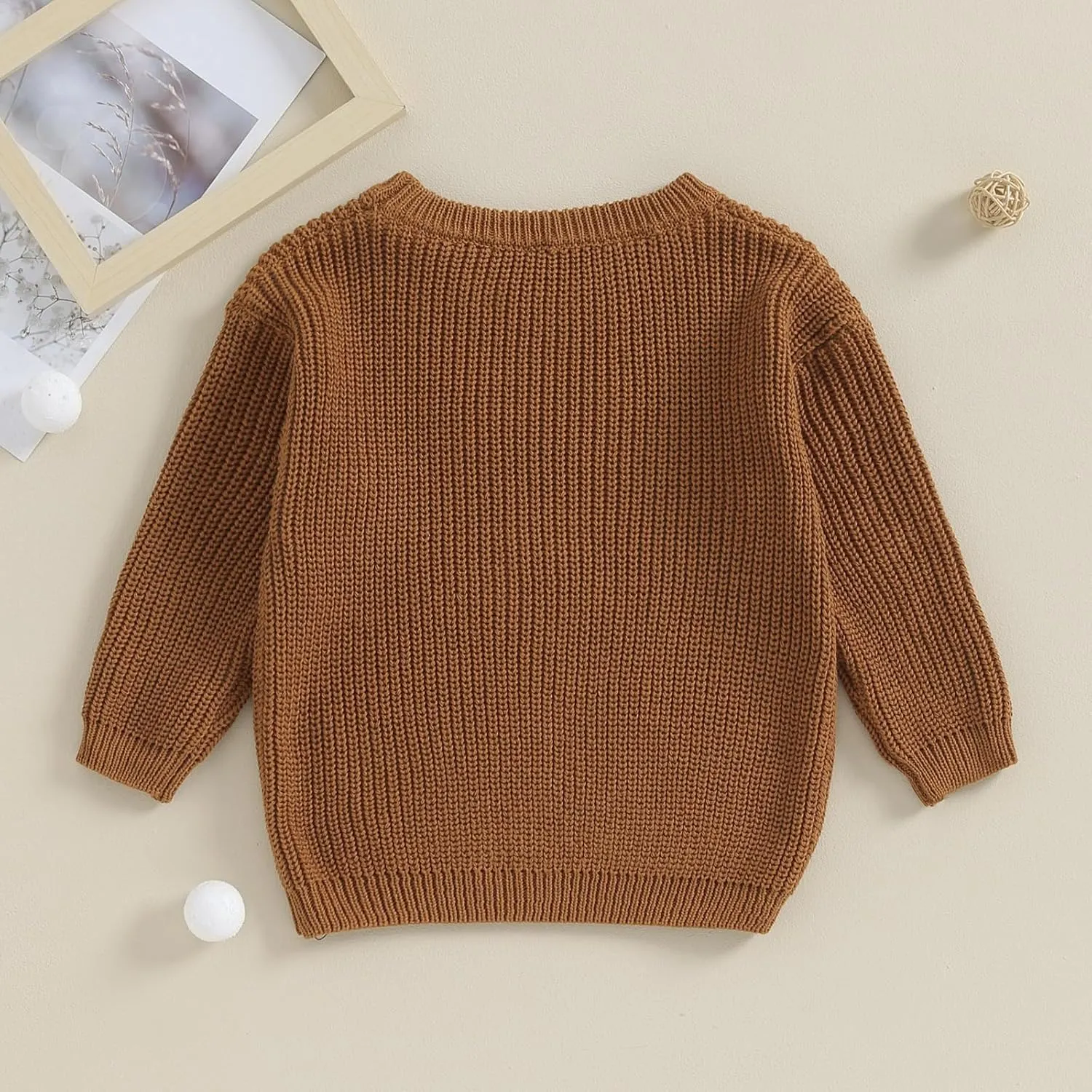 Big Brother Little Brother Matching Outfits Toddler Baby Boy Knit Sweater Romper Fall Winter Clothes