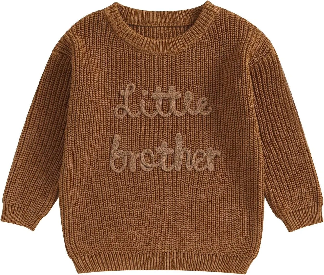 Big Brother Little Brother Matching Outfits Toddler Baby Boy Knit Sweater Romper Fall Winter Clothes