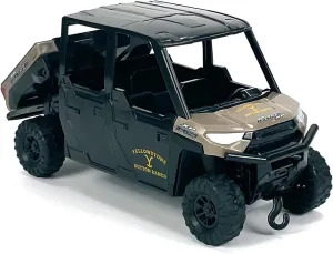 Big Country Toys AMT Adult Collectibles Rip Wheeler Yellowstone Polaris Ranger Truck with Trailer, Realistic Collectible…