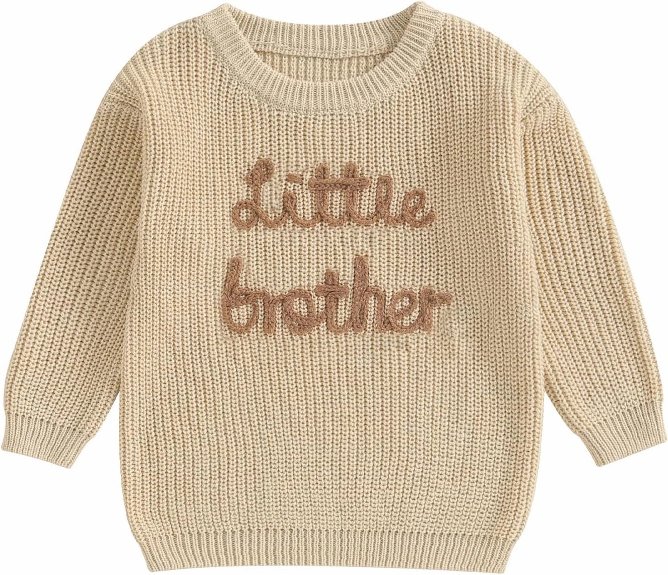 Big Brother Little Brother Matching Outfits Toddler Baby Boy Knit Sweater Romper Fall Winter Clothes