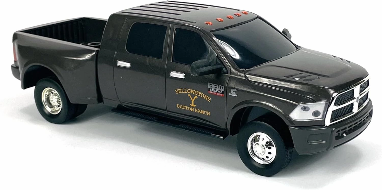 Big Country Toys AMT Adult Collectibles Yellowstone John Dutton Truck, Realistic 1:20 Scale Ram 3500 Collectible Truck…