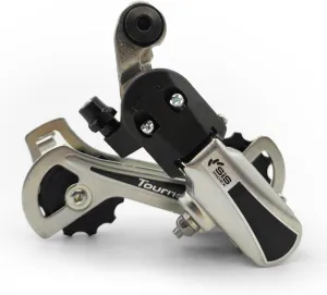 Black/Sliver Rear Derailleur RD-TY21B 6/7 Speed Direct Mount/Hanger Mount for Mountain Bike Kids Commuter Bike