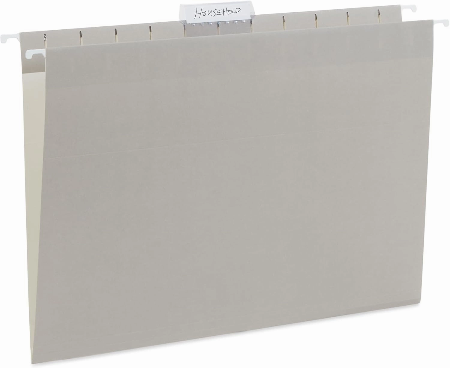 Blue Summit Supplies 25 Jewel Tone Hanging File Folders Letter Size with Tabs, Reinforced Hanging File Folders Jewel Tone, Includes Plastic Tabs and Inserts