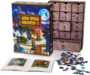Boardwalk Puzzles Kooky Spooky Halloween Puzzle Advent Calendar