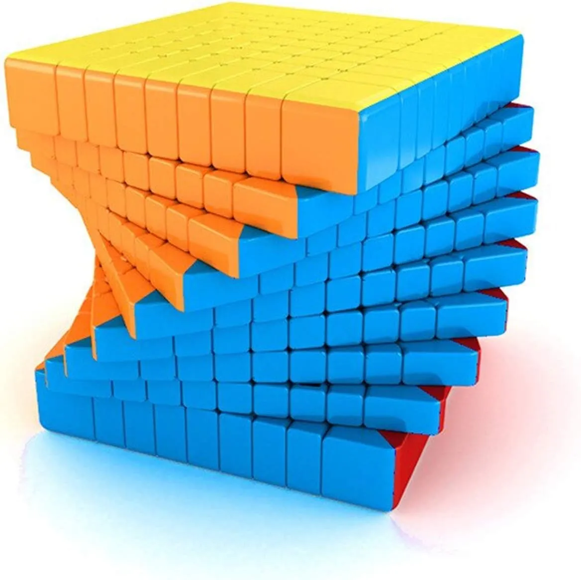 Bokefenuo Moyu Meilong 9x9 Speed Cube 75mm Toys for Kids Stickerless MoFang JiaoShi Magic Puzzle Cube