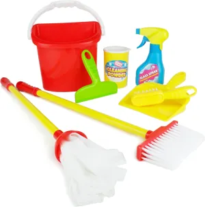 Boley Pretend Play Cleaner's Small Play Set and Cleaning Supplies - Perfect for Toddler Education and Kids Learning Development