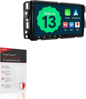 BoxWave Screen Protector Compatible with Eonon A13 Series - GMA13 Car Stereo (8 in) - ClearTouch Anti-Glare ToughShield 9H (2-Pack), Anti-Glare 9H Tough Flexible Film Screen Protector