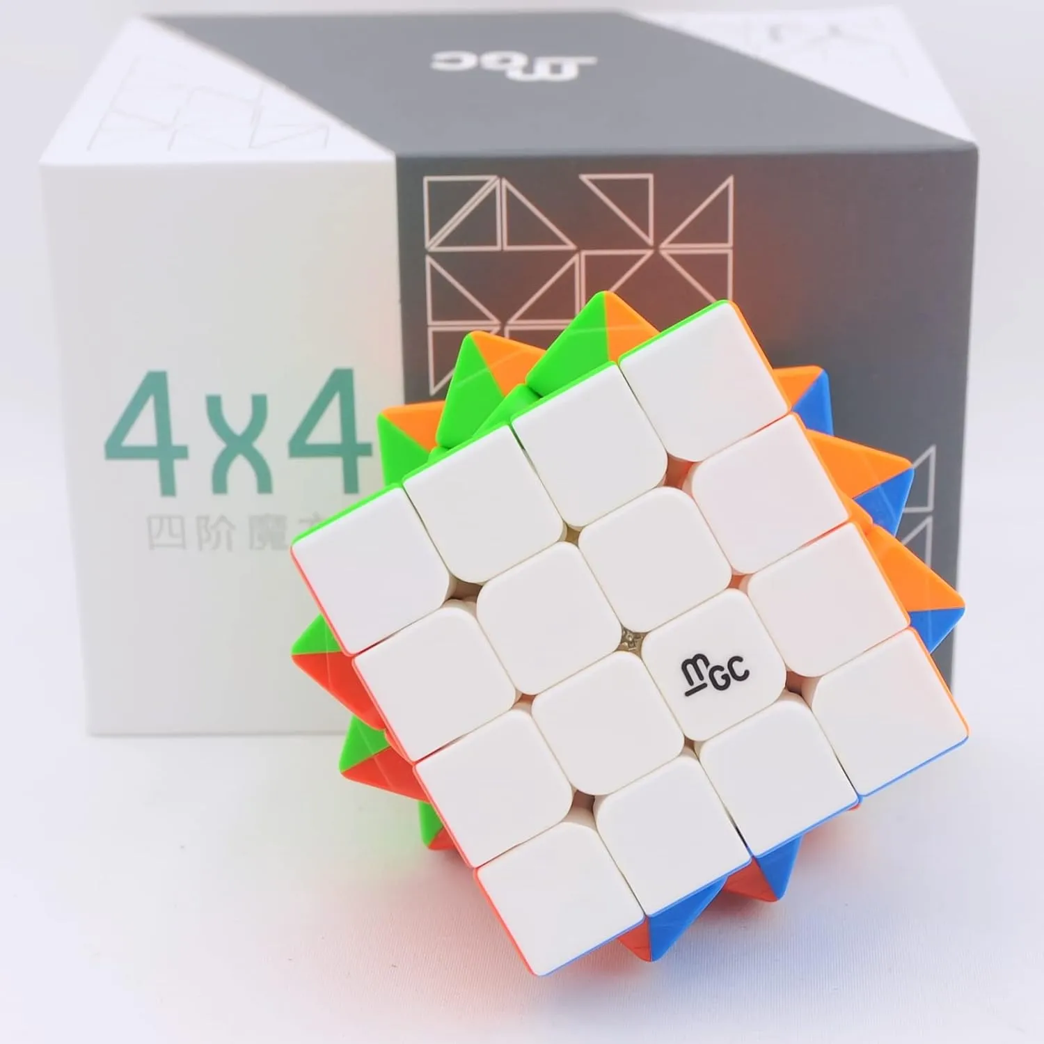 Bukefuno Yongjun MGC 4x4 M Magnetic Speed Puzzle Cube YJ MGC 4x4x4 M Magic Cube Magnetic Stickerless
