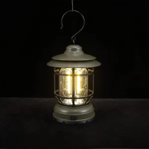Cabilock Led Lighting Lamp Retro Appearance Camping Tent Lamp Portable Multi-Functional Outdoor Light