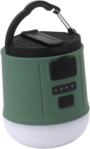Camping Lantern, LED Camping Lantern Hand Crank 9 Lighting Modes 2400mAh Rechargeable Lithium Battery Compact and, Decorative Candle Lanterns