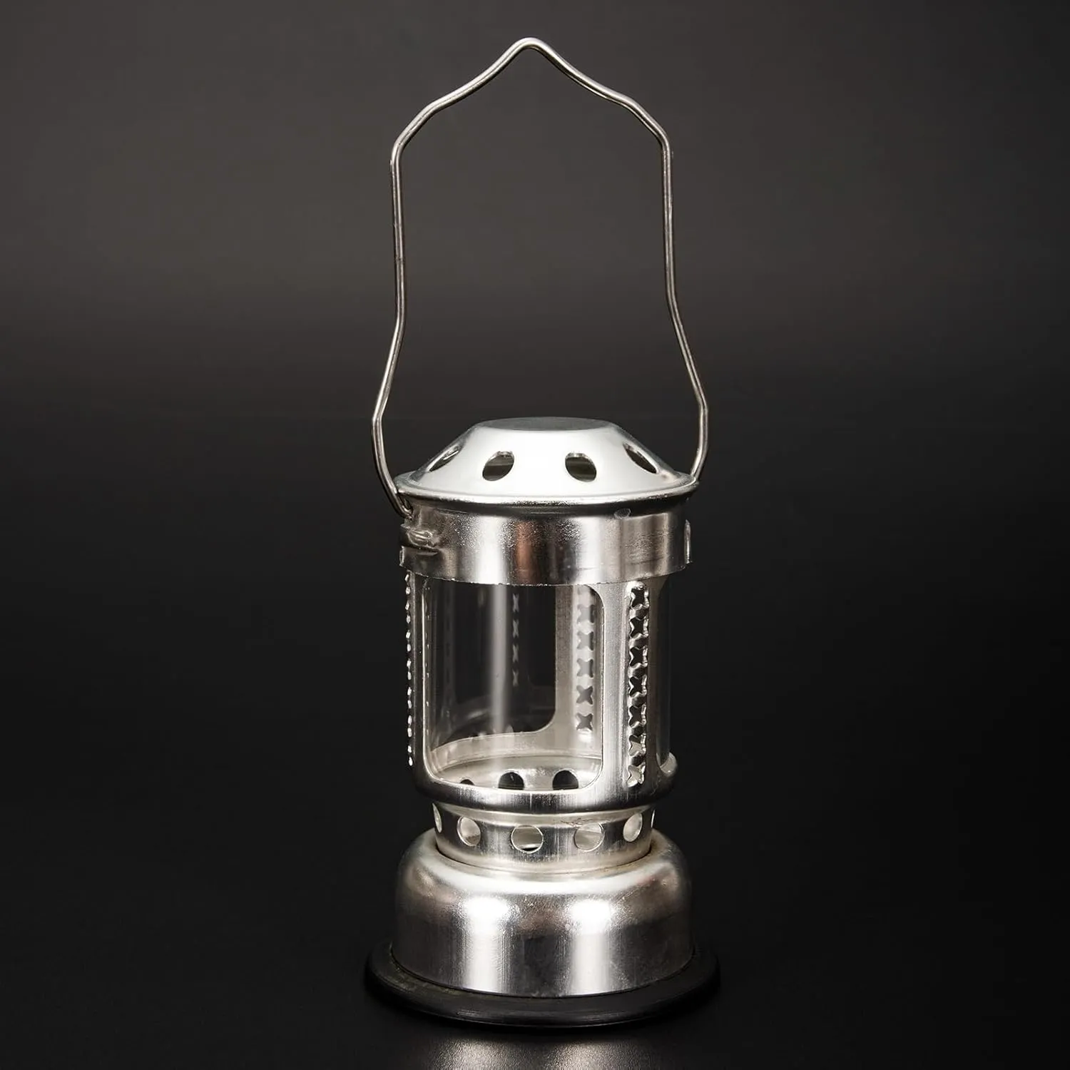 Camping Lantern Mini Candle Lantern Aluminium Alloy Camping Light Portable Lantern Flashlight Night Fishing for Outdoor Camping (4)