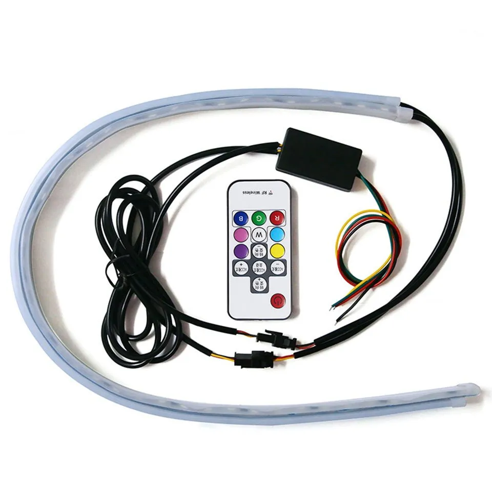 Car LED Lights - Automobile Headlight Surface Strip Light Tubes