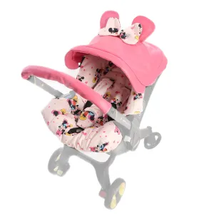 Car Seat Stroller Accessories - Compatible with Doona - Includes Canopy, Seat Replacement, Handlebar Cover, Cover for Infant Insert, Shoulder & Crotch Pads