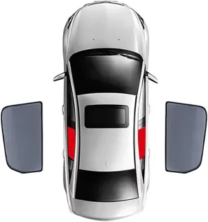 Car Side Window Sunshades for Maxus T70 2019 ,Automotive Window Tint Shades,Quick Install,Block UV and Protect Privacy,Rear 2PCS