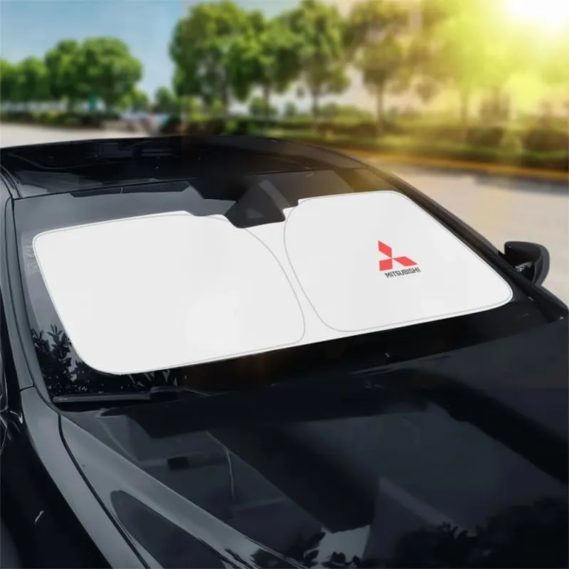 Car Windshield Sunshade for Mitsubishi Colt 2008-2012, Block UV Rays Sun Visor Protector, Front Window Sunshades, Windscreen Sunshade,A 140CM