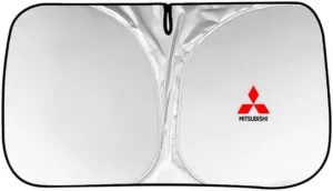 Car Windshield Sunshade for Mitsubishi Triton Double Cab Pick Up 2019-2023, Block UV Rays Sun Visor Protector, Front Window Sunshades, Windscreen Sunshade,B 145CM
