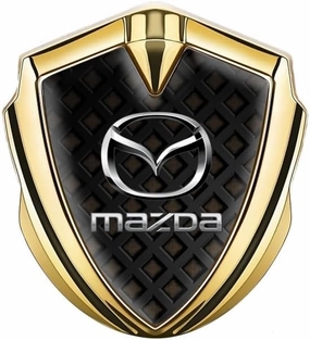 Car Emblems for Mazda Biante 2008-2018, Car Front and Rear Hood Trunk Grille 3D Badge Decals Emblems Metal Plastic Letter Stickers, Car Body Styling Accessories