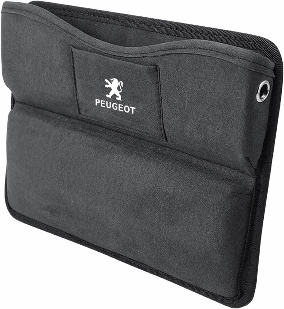Car Seat Gap Filler Organizer for Peugeot Traveller L2 2016 2017 2018 19 20, Car Seat Crevice Storage Box Car Accessories,Grey