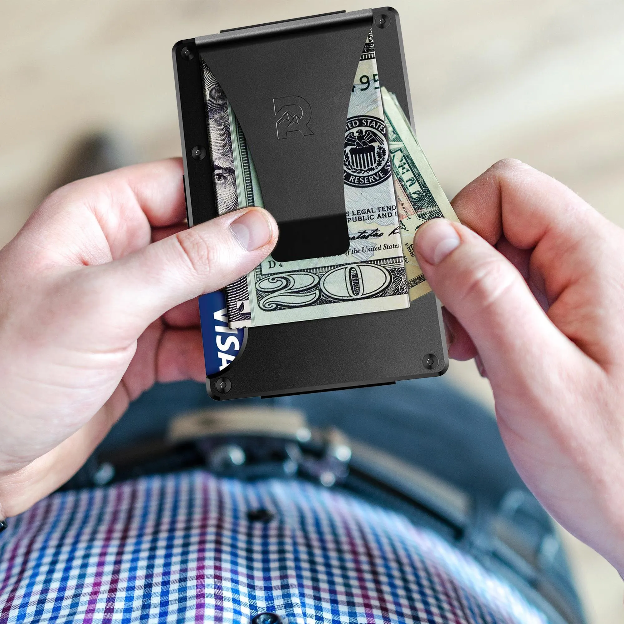 Carbon Fiber & Aluminum RFID Blocking Card Holders.