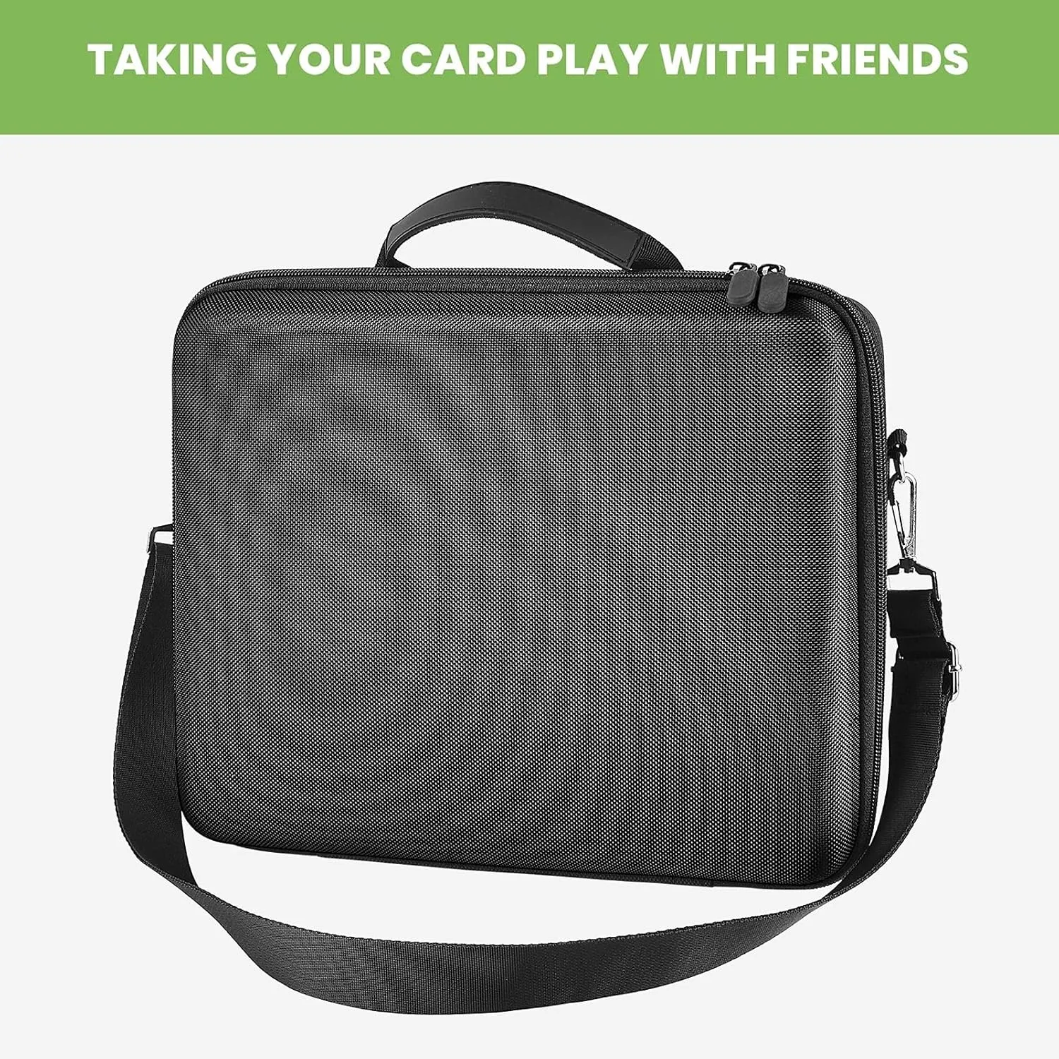 Card Deck Case for Trading Cards, Card Storage Box Holder for Magic The Gathering Booster/for Cards Against Humanity/for CAH TCG MTG Commander/for Yugioh/Football/Topps Sports Collectible Cards(Grey)