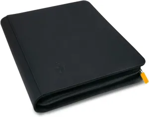 Card Guardian - Toploader 9 Pocket Premium Binder with Zipper for 360 Cards - Side Loaded Pockets - Compatible with Sports and Trading Cards TCG (Black)