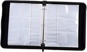 Card Storage Album for Game Cards Collector Book Transparent Sleeves Pu and Material Safe and for Organizing and Items