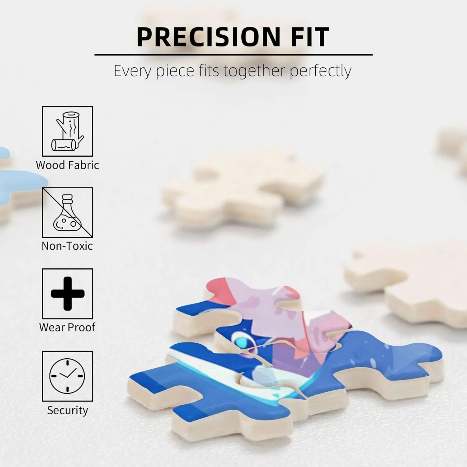 Cat Eating Fish Jigsaw Puzzle 1000 Piece for Adults & Kids, Wall Hanging Puzzles Intellectual Decompressing Fun Family Game Large Puzzle Game Toys Gifts