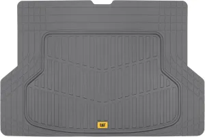 CAT Heavy Duty SUV Gray Cargo Liner & Car Trunk Mat - Universal Trimmable All Weather Cargo Mats for Back of SUV - SUV Trunk Mat & Carpet Cover Trunk Liner - Cargo Cover Trunk Cover 53" x 36.25"