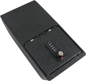 Center Console Gun Safe - Console Gun Vault Compatible with Tesla Model 3 2024-2025, for Model Y 2025, High Security Armrest Lock Box with 4-digit Lock with Password Retrieval Key.