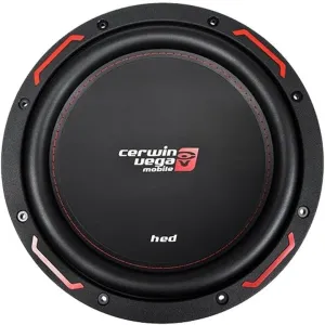 Cerwin-Vega HED Series Subwoofers – 10" SVC Subwoofer (4Ω) - H7104S, High-Energy Subwoofers for Powerful Bass