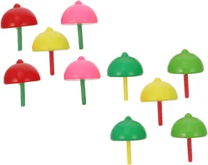 Chic Wooden Fruit Tops Toys for Boys and Girls 20pcs Pull-String Spinning Tops Safe Fun Random Style