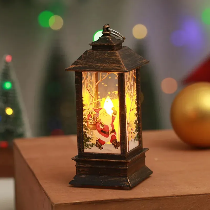 Christmas Portable Lantern Set