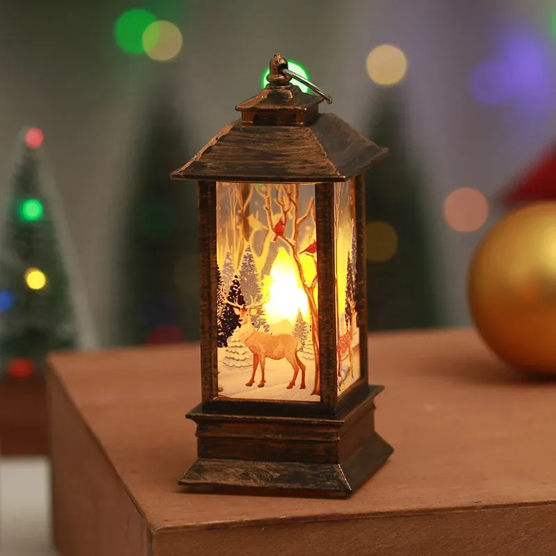 Christmas Portable Lantern Set