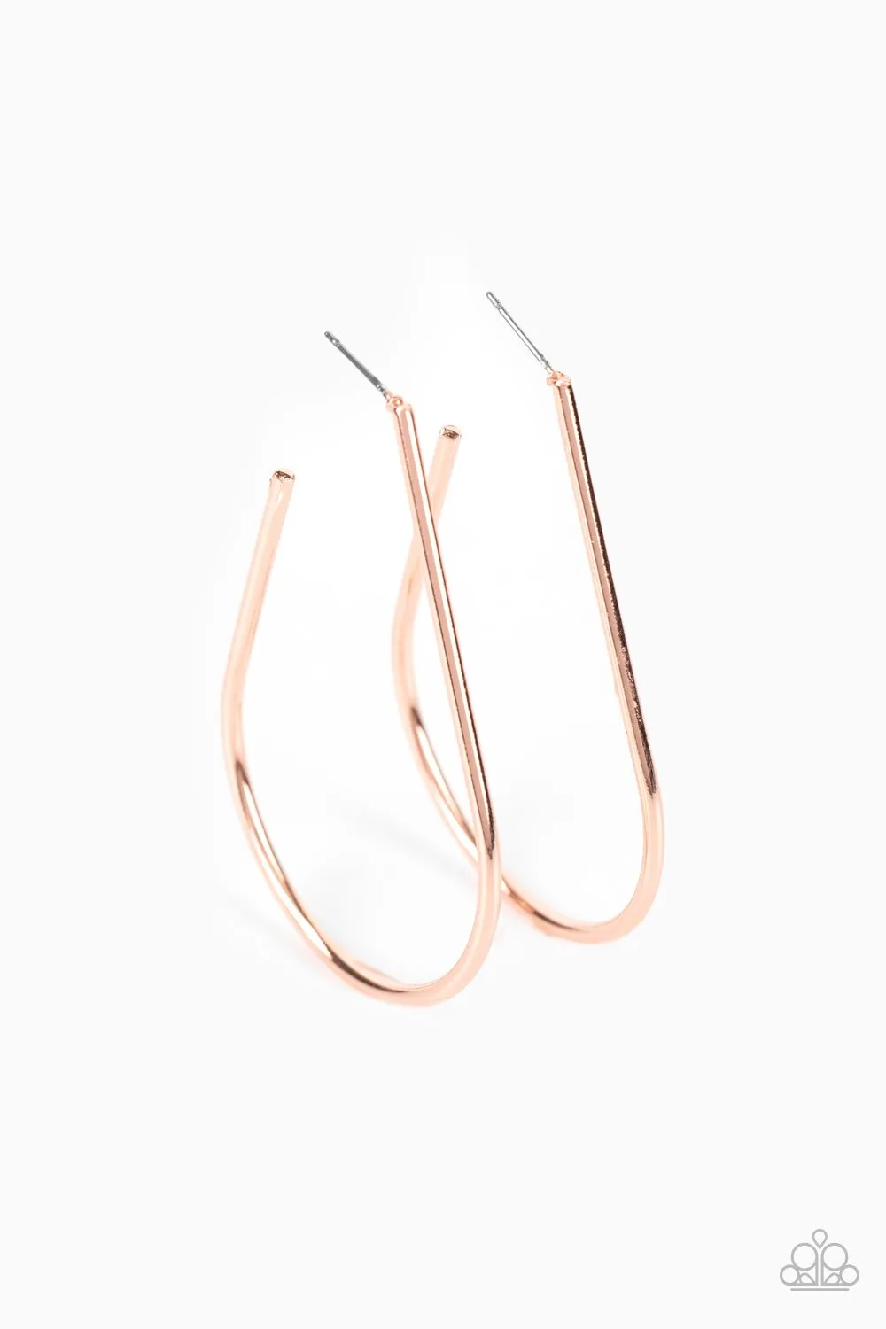 City Curves - COPPER  Earrings
