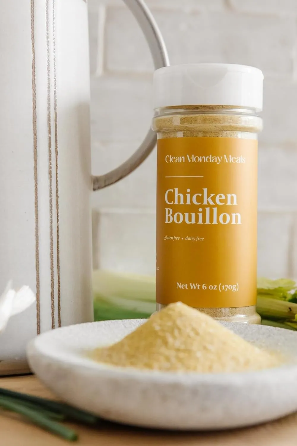 Clean Monday Meals | Chicken Bouillon | Gluten-Free, No artificial flavors or additives | 2 Pack