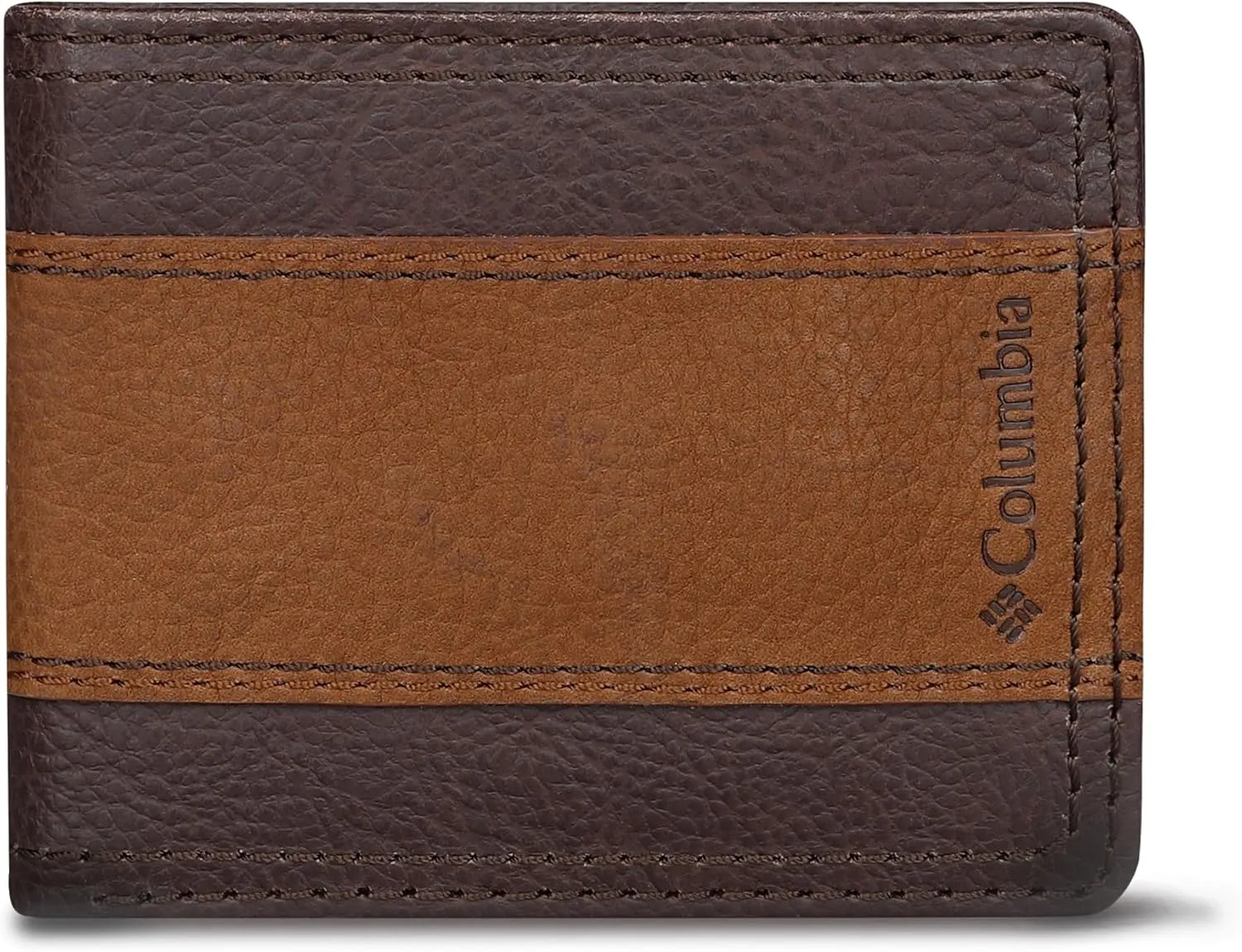 Columbia Men's Everyday Bifold Wallet-Multiple Card Slots, Id Window