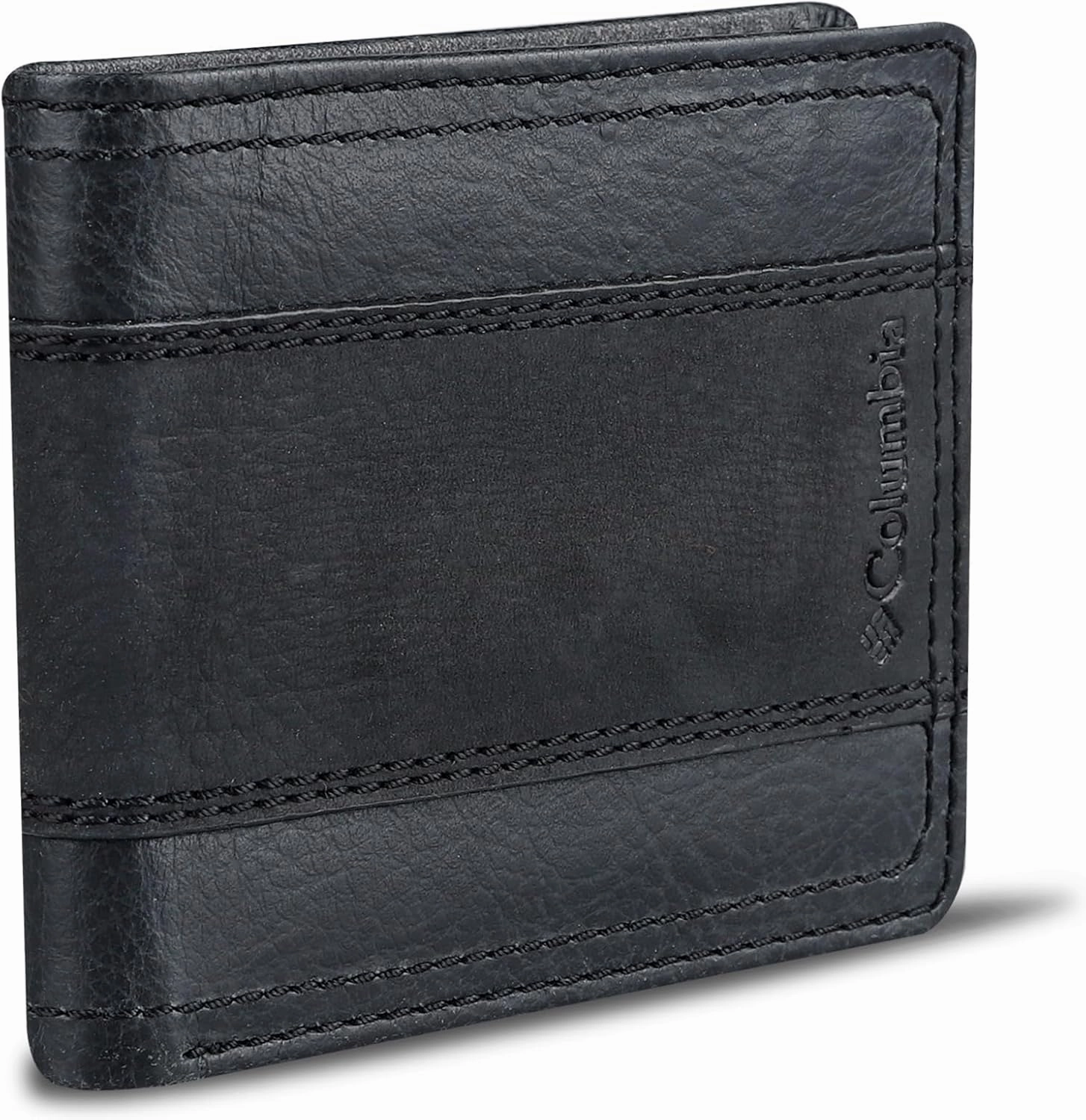 Columbia Men's Everyday Bifold Wallet-Multiple Card Slots, Id Window