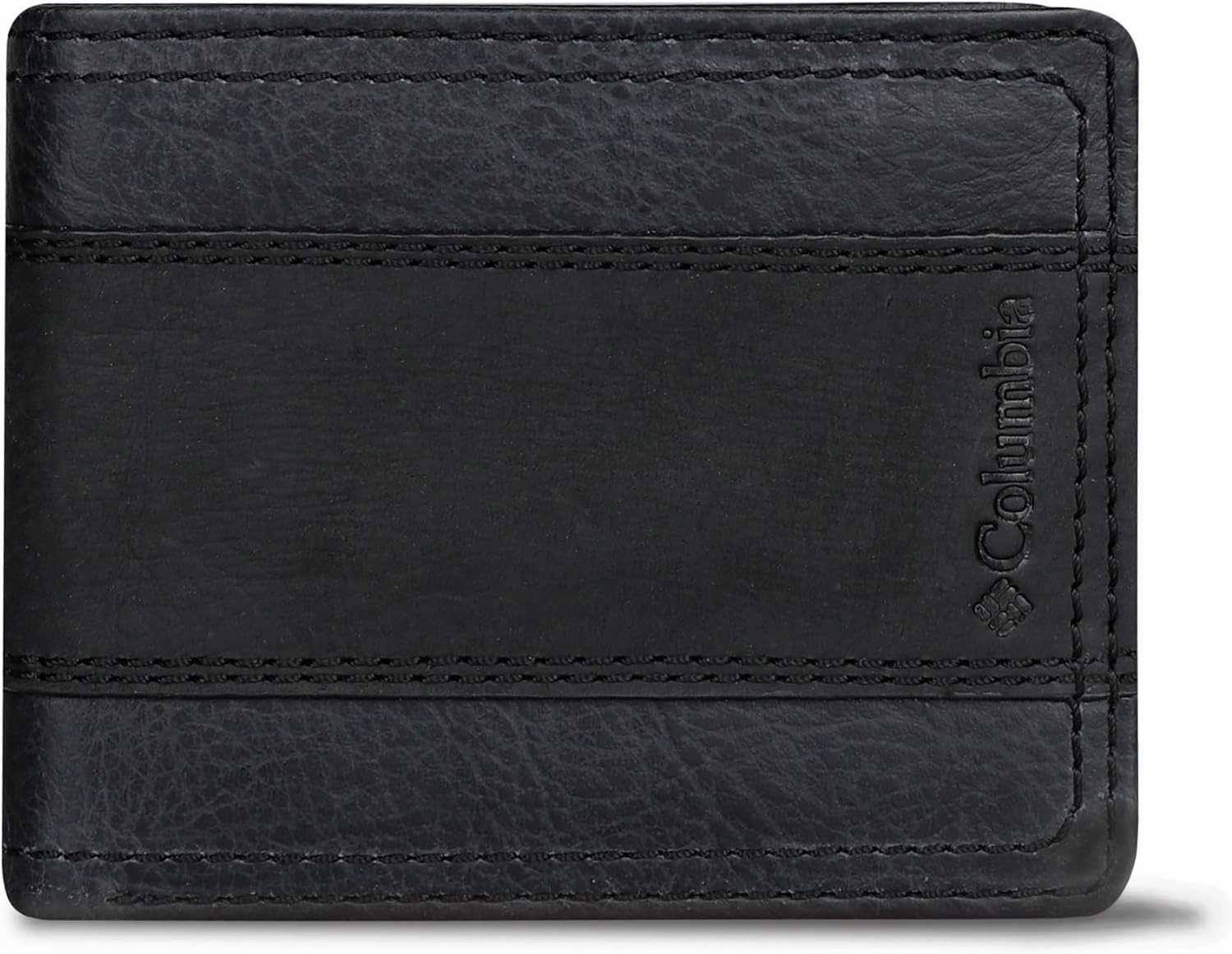 Columbia Men's Everyday Bifold Wallet-Multiple Card Slots, Id Window
