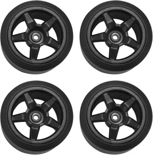 Compatible with SG1603 SG1604 4Pcs RC Car Wheel Tire Tyres 1/16 RC Car Spare Parts Replacement Accessories RC Wheel Tires