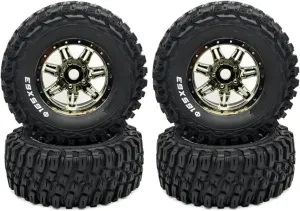 Compatible with ZD for Racing DBX-07 DBX07 1/7 RC Car Upgrade Parts Spare Accessories 4Pcs RC Car Wheel Tire Tyre RC Car Tires RC Wheel Tires