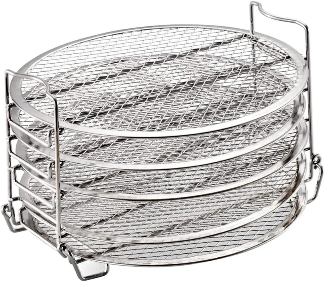 Complete Air Fryer Kit 5 Layer Dehydrator Rack Cooker Bracket Grill Accessories for Air Fryers