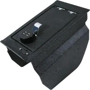 Console Safe Gun Safe for Car, WASAI Premium Console Gun Vault Lockbox Compatible with Mercedes-Benz GLC 2016-2022, 4-Digit Combination Lock.