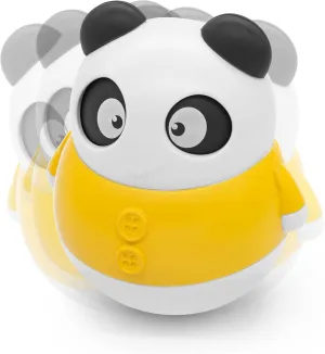 Conzy Roly Poly Tumbler Panda, Baby Tummy Time Toy, Cute Musical Toy Gift for Infant Boy Girl 36 Months and Up, Cute Desk Toys for Office for Adults