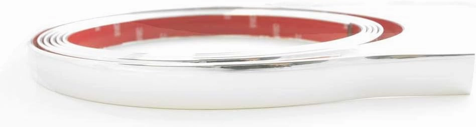 Cowles Custom - Premium Universal Body Molding for All Vehicle - Easy Install, Chrome Finish, 3/4" by 12 feet, UV Protected, Long Lasting Flexible PVC