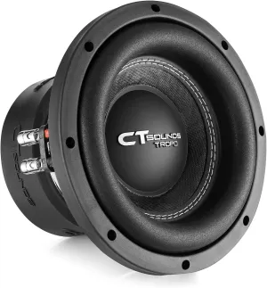 CT Sounds TROPO-8-D4 8 Inch Car Subwoofer Dual 4 Ohm, 800 Watts Max