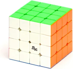 cuberspeed YJ MGC 4X4 M stickerless Speed Cube MGC Magnetic 4X4X4 Cube Puzzle